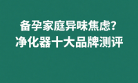 備孕家庭異味焦慮？除甲醛除煙味凈化器十大品牌測評