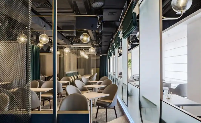 集研餐飲設計公司代表作品落地圖