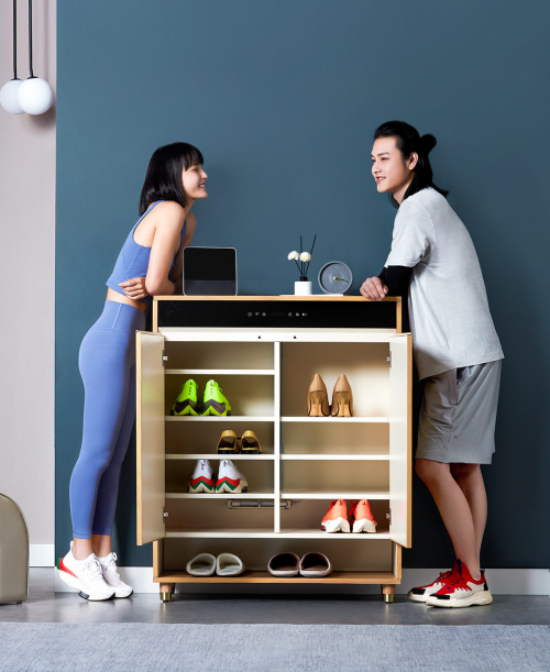 趣睡科技推出8H智能護(hù)理除菌除臭鞋柜