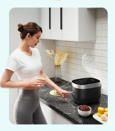 為了輕體不吃飯的年輕人看過(guò)來(lái)！美的纖V煲教你大膽吃米飯!