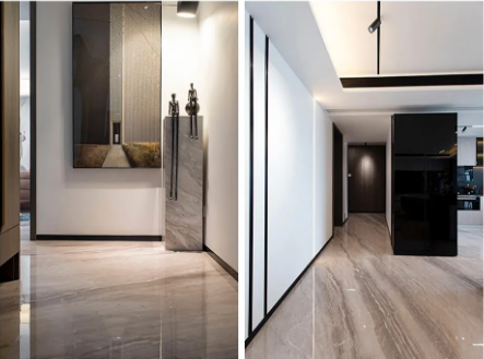 簡一密縫鋪貼技術，打造時尚大氣的現代家居空間