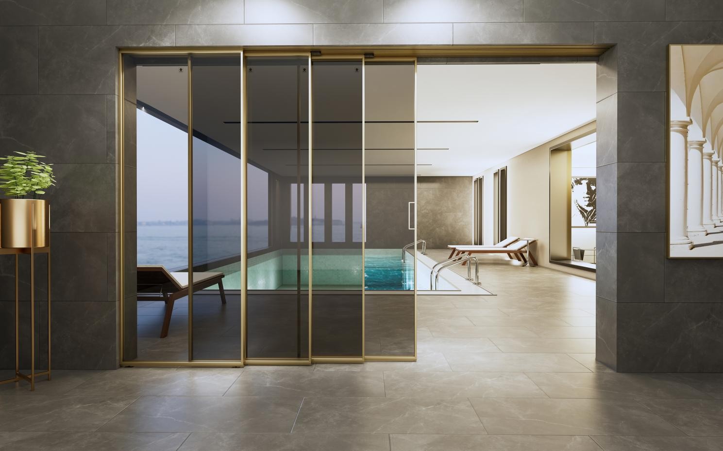 玫瑰島全景門:極窄邊框，質感生活隨心而動