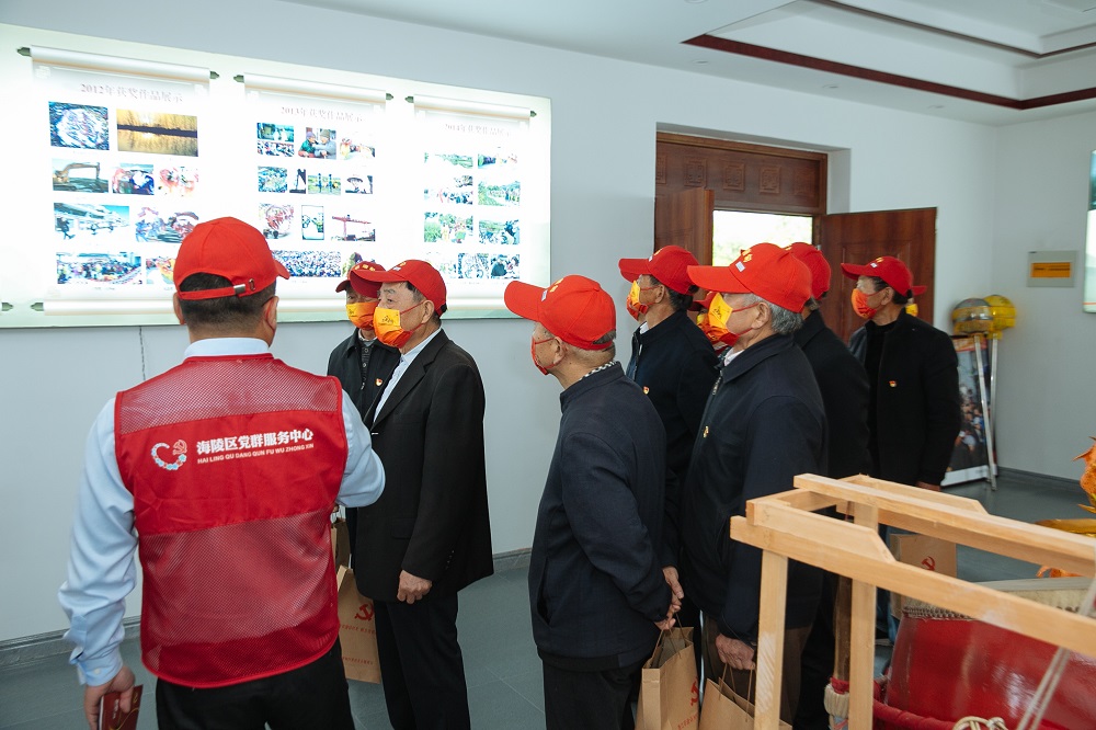 泰州海陵區唐甸村&ldquo;透過非遺話村史，樹立自信展未來&rdquo;主題黨日