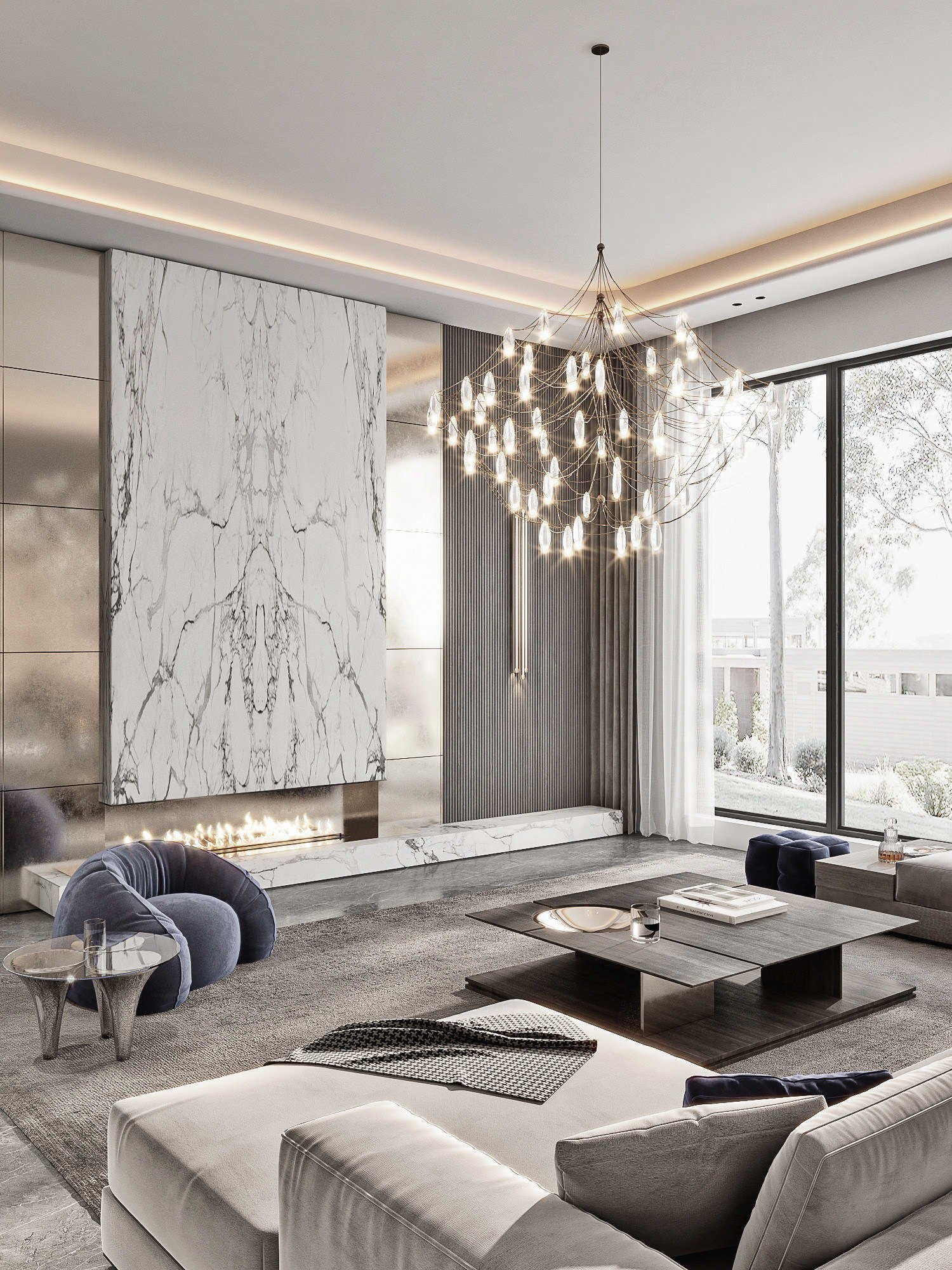 YOUSPACES設計事務所-總計師 游小華700M2意式輕奢別墅 新作