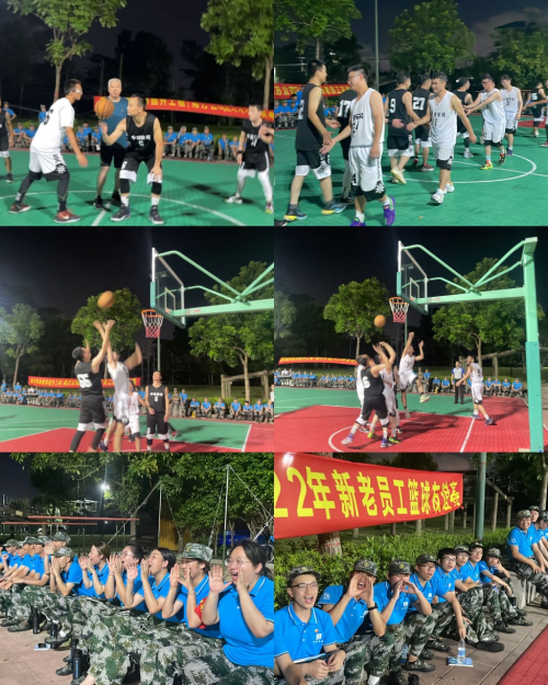 激情&ldquo;籃&rdquo;不住！中建安裝集團有限公司南方公司新老員工籃球賽火力全開 