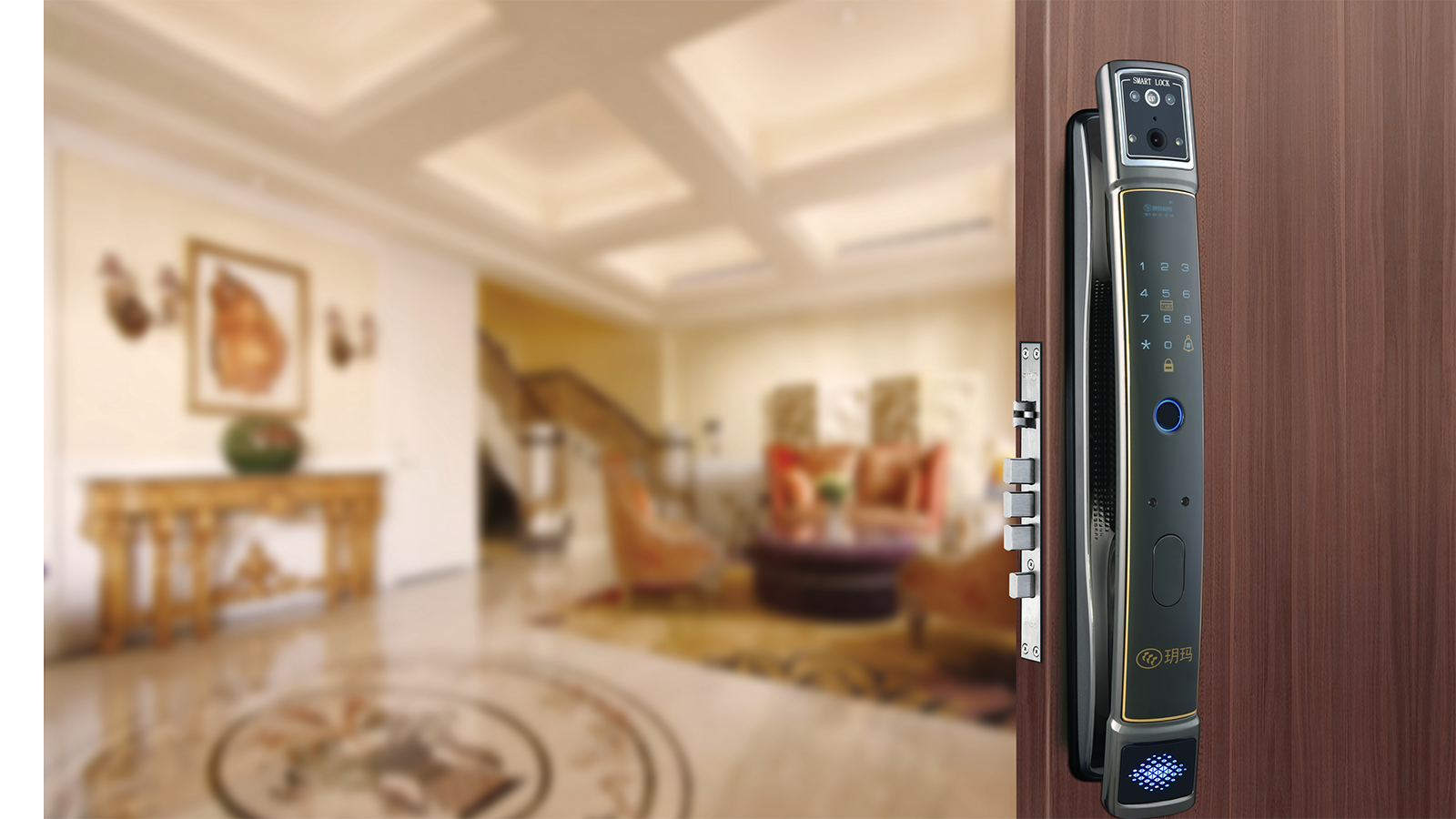 換裝智能鎖，就到玥瑪數字化京東店，送裝一體，服務更周到