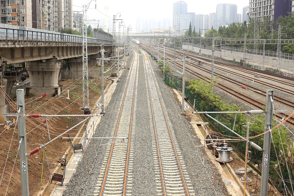 成都鐵路樞紐環線順利閉環   環線鐵路公交化運營即將開啟