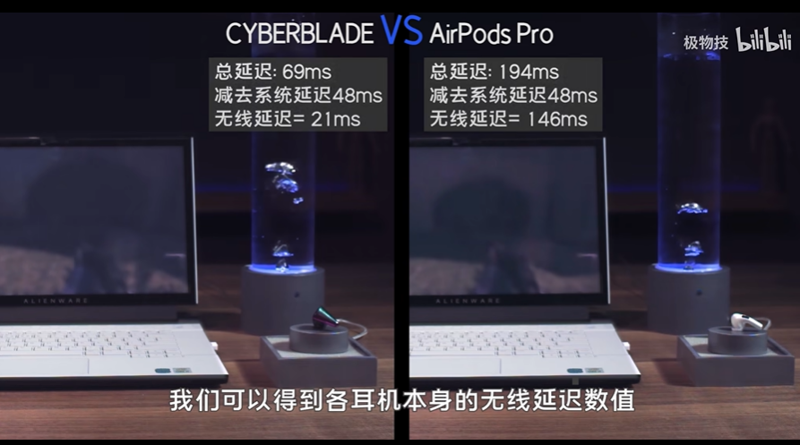 怒喵 CYBERBLADE 延遲遠超蘋果 AirPods Pro，測試方法引爭議