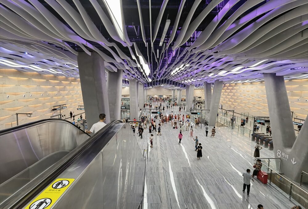 三線換乘！廣州地鐵八號線彩虹橋站正式開通運營