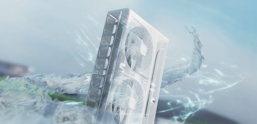 約克天氟熱水中央空調，高效循環全屋熱水，一鍵智控舒適生活