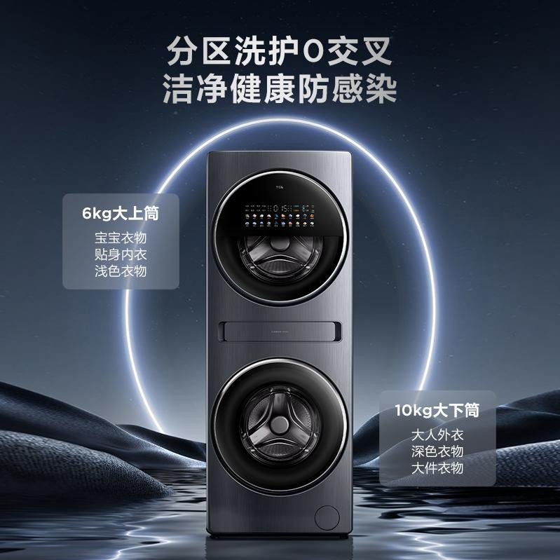 為什么只有TCL洗衣機能做到6kg行業最大上筒？