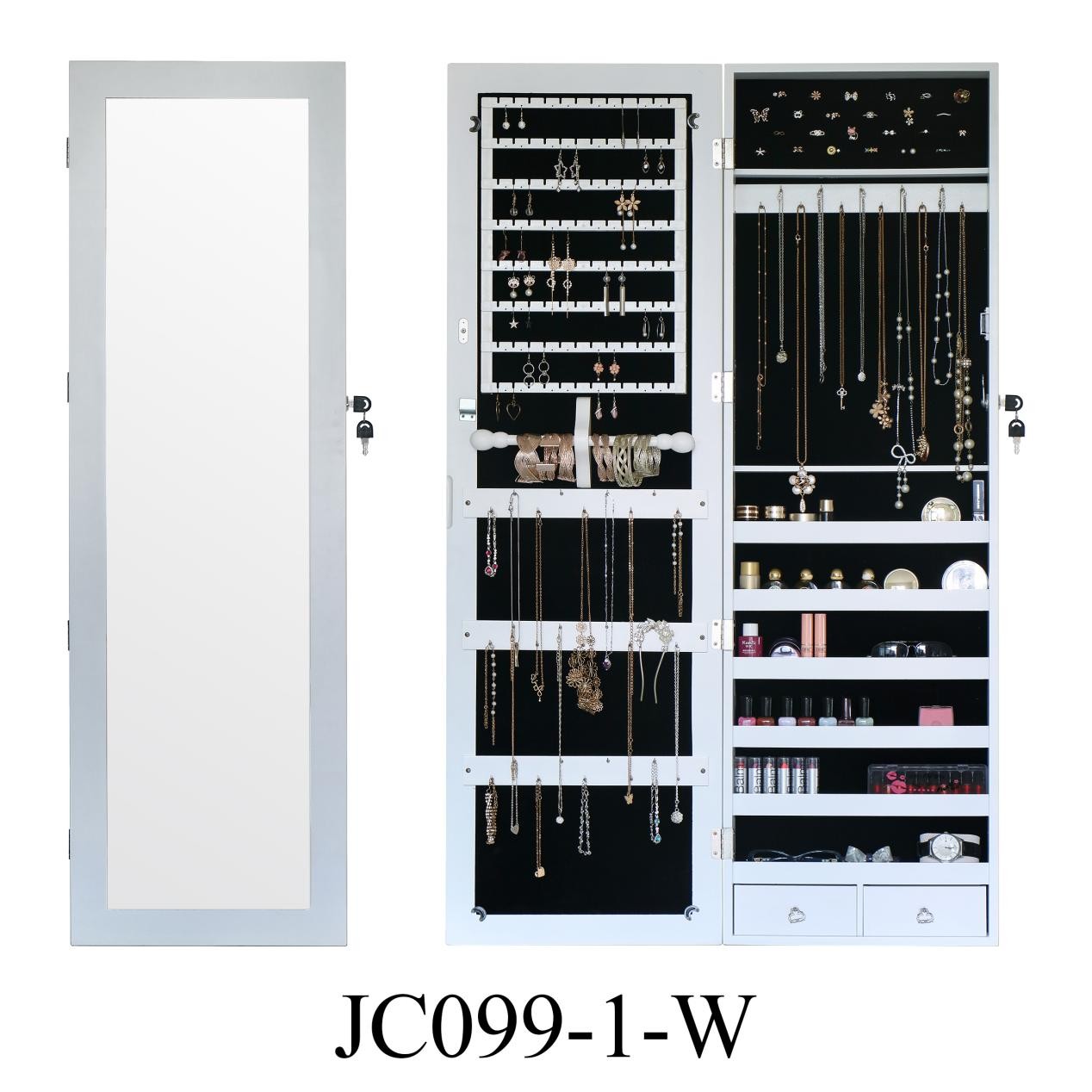 華昕工藝品：主打穿衣鏡收納柜 小體積大容量值得擁有