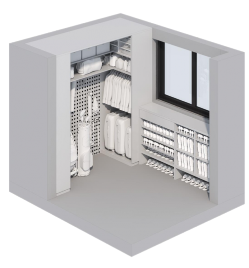 全屋定制收納刻品牌丨150㎡六口之家智慧島系列全新發(fā)布！