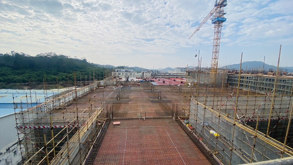 按下加速鍵！廣州國靈空調項目沖刺封頂關鍵節點