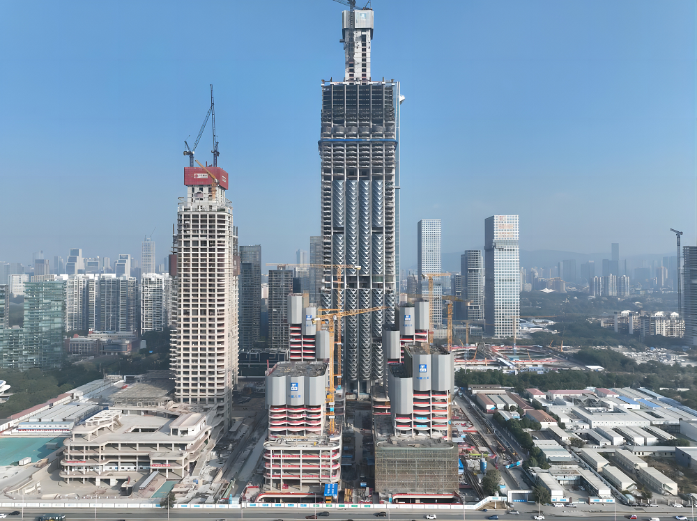 節(jié)后生產(chǎn)建設(shè)忙 招商銀行總部大廈復(fù)工復(fù)產(chǎn)勢(shì)頭強(qiáng)勁