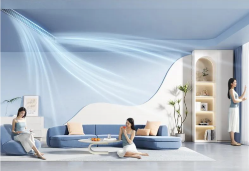 美的再出黑科技新品，旗下首臺無風(fēng)感中央空調(diào)亮相