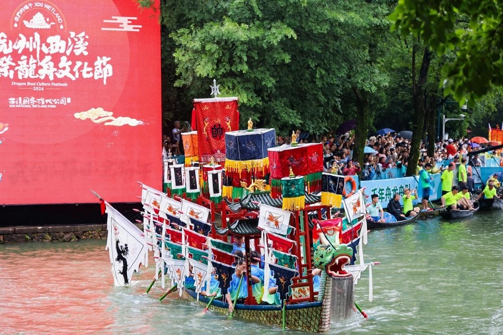 乘風破浪 勇奪魁首 | 千年舟龍舟隊杭州西溪國際賽事大放異彩