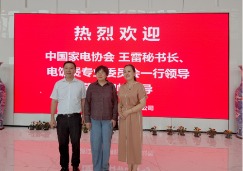 再獲行業領導認可，中國家電協會王雷秘書長蒞臨陽帆參觀指導