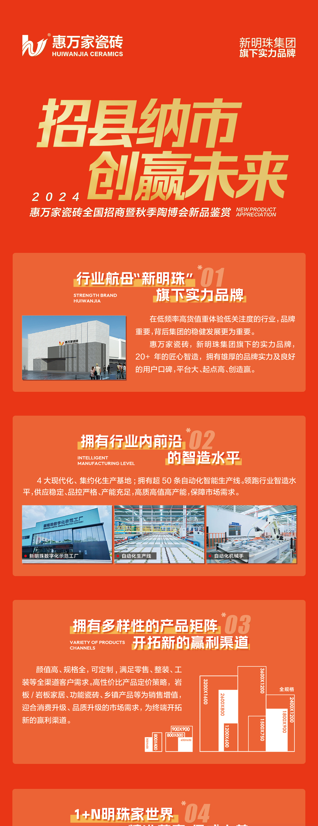 【與周期共舞，形穩(wěn)勢升】惠萬家瓷磚招縣納市，創(chuàng)贏未來！