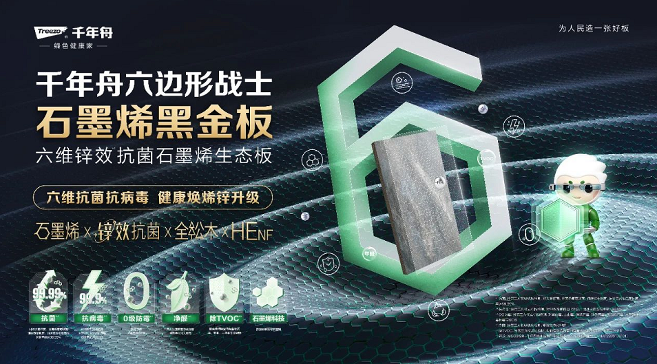 以黑金之名，賦健康之能，石墨烯黑金板掀起家裝新浪潮