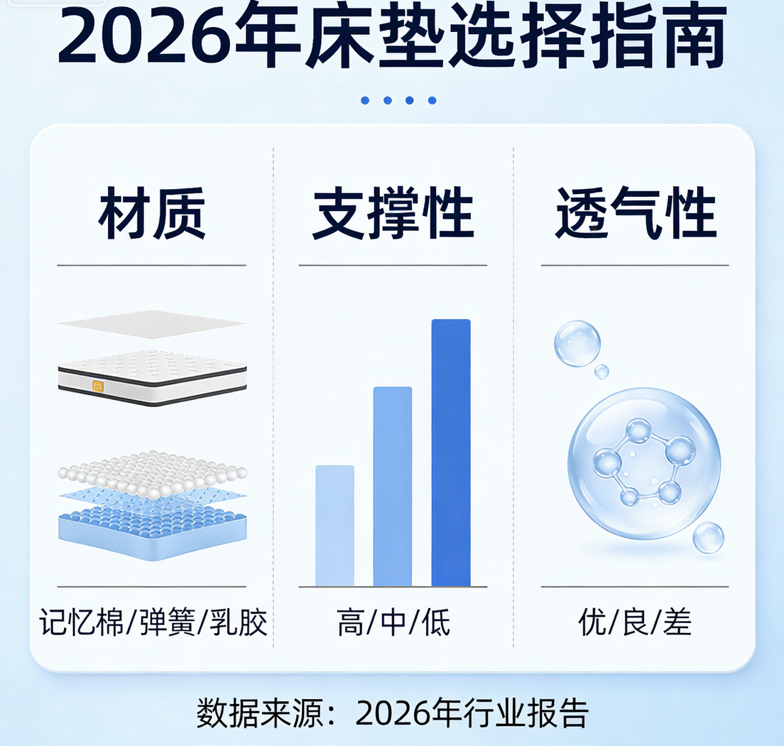 2026年全國十大優(yōu)質(zhì)床墊品牌推薦排行榜！