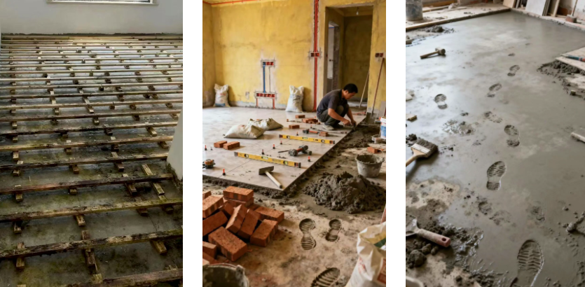 告別噪音與等待！千年舟裝配式靜承架空地面，重塑你的舒適空間